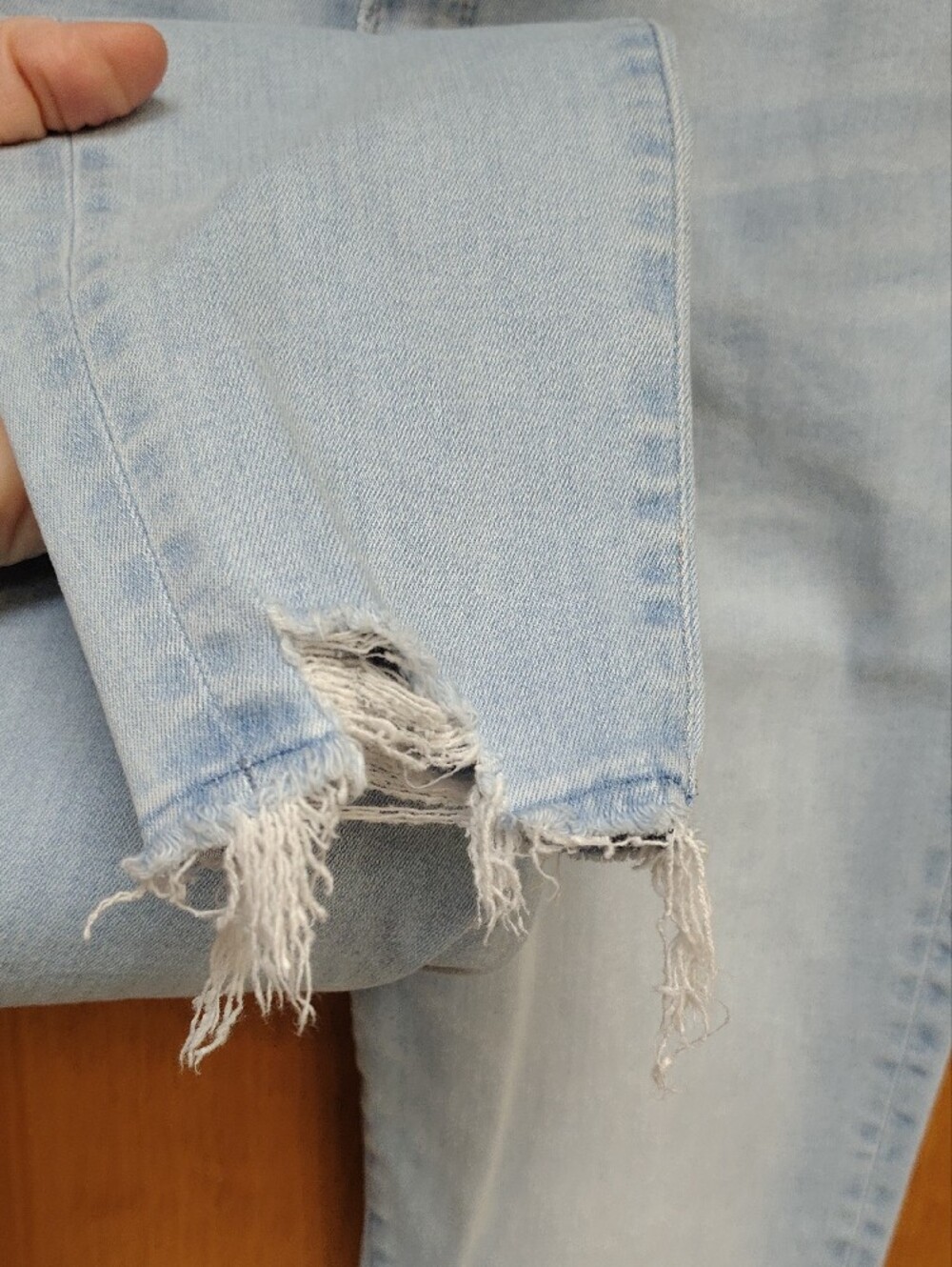 American Eagle Outfitters Light Blue Hi Rise Jegging - Picture 7 of 15